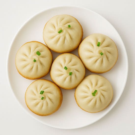 D3. Pan Fried Pork Buns(6ocs) - 生煎包(6隻)